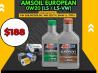 Amsoil European 0W20 LS / LS-VW 4L Vehicle Servicing Package